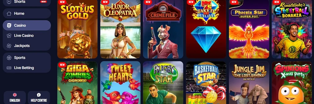 Explorează jocuri casino disponibile.